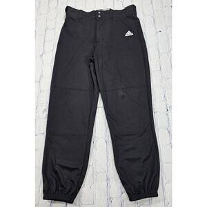 Adidas Climalite Traditional Baseball Softball Pants Black MENS SIZE MEDIUM